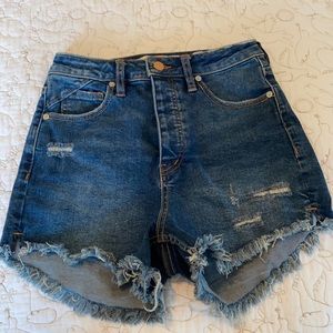 Free People Denim Shorts